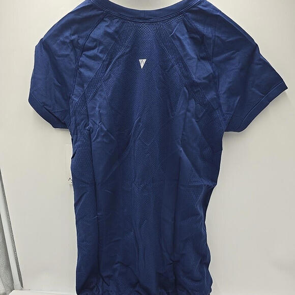 Anique Women's Signature Short Sleeve Riding‎ Equestrian Crew Blueberry L Shirt - Picture 5 of 14